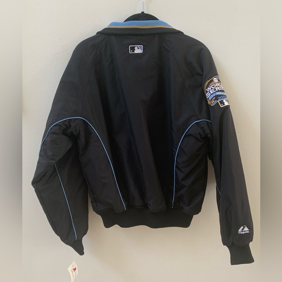 Vintage Majestic 2003 World Series MLB Jacket Marlins/Yankees - Picture 2 of 9